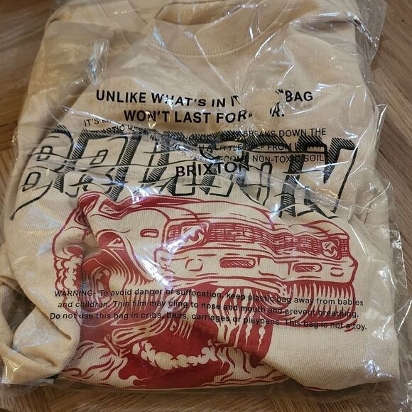 Brixton Smokey Heavy Weight Relaxed T-shirt - Picture 2 of 2